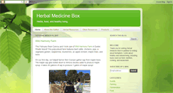 Desktop Screenshot of herbalmedicinebox.com
